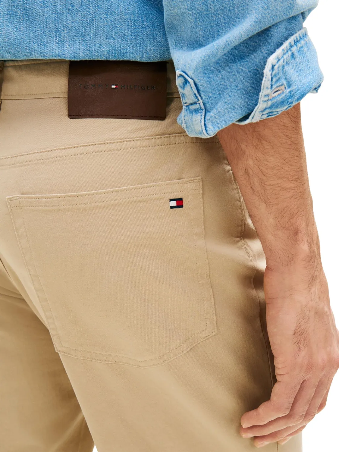 Tommy Hilfiger Denton MW0MW40915 chino uomo twill elasticizzato