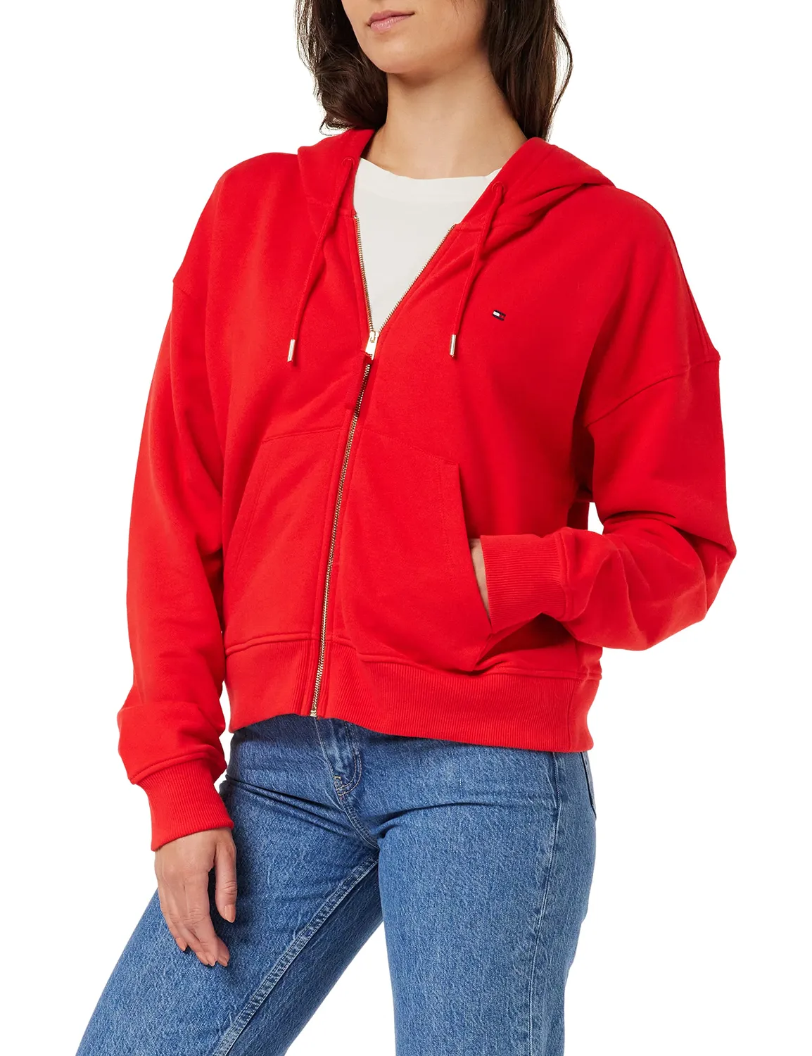 Tommy Hilfiger 1985 WW0WW39950 Felpa Donna Nera M