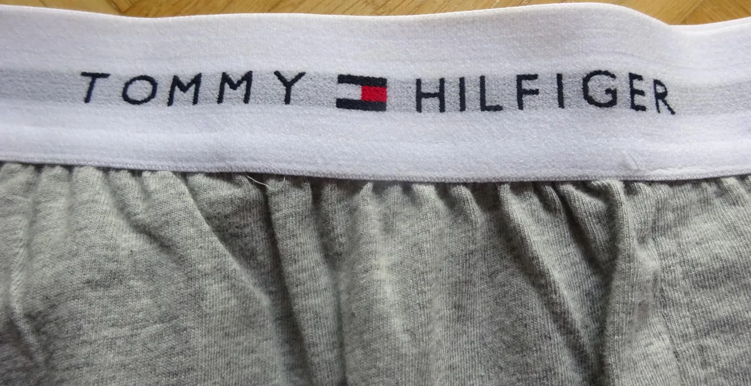 Tommy Hilfiger Jersey Cuffed Pant UM0UM03996 pantaloni uomo L neri felpa