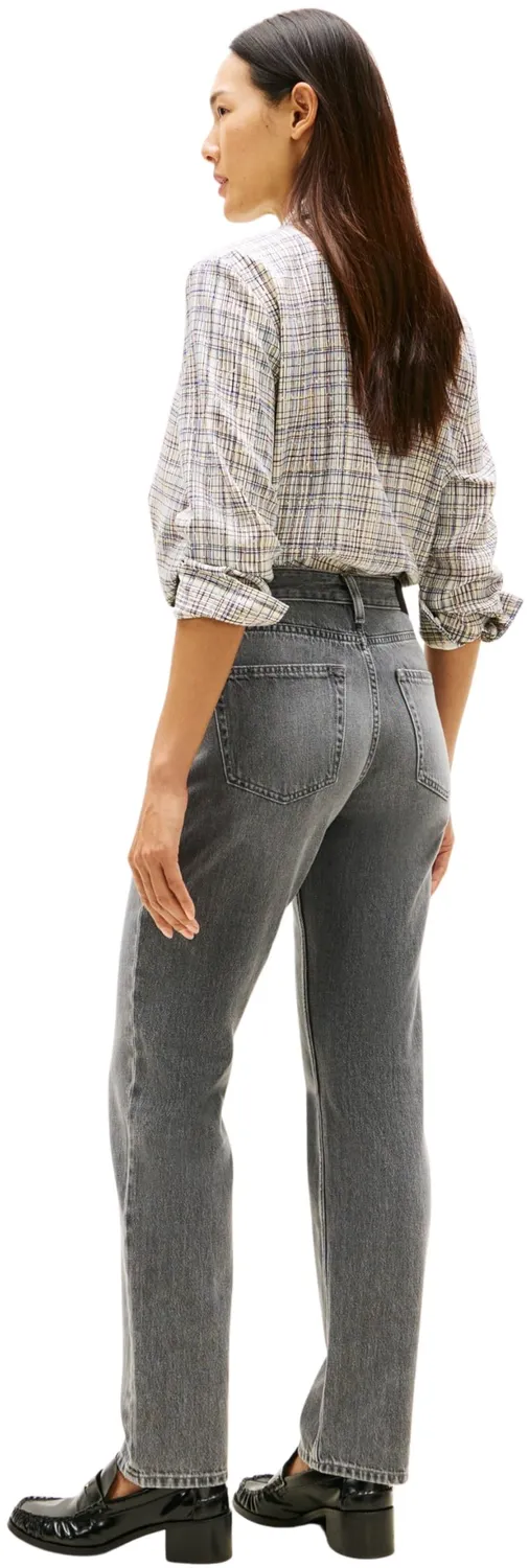 Tommy Hilfiger Classic Straight WW0WW47706 Jeans Donna Grigio 26W/30L