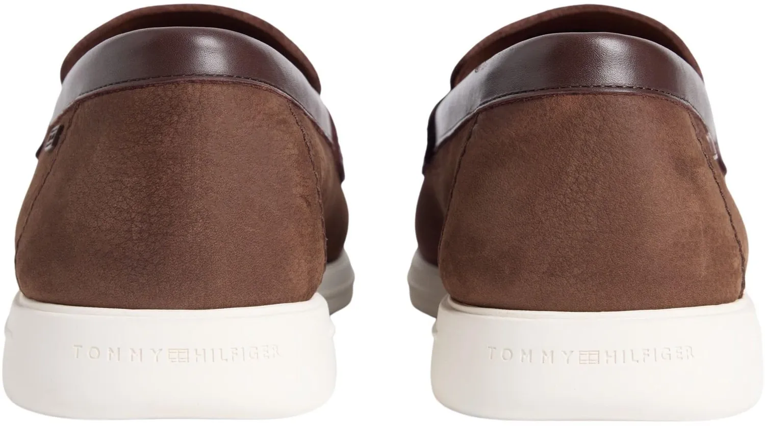 Tommy Hilfiger Mix Nubuck FM0FM05785 mocassini uomo marrone