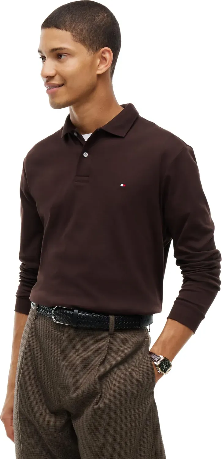 Tommy Hilfiger Liquid Cotton polo uomo manica lunga