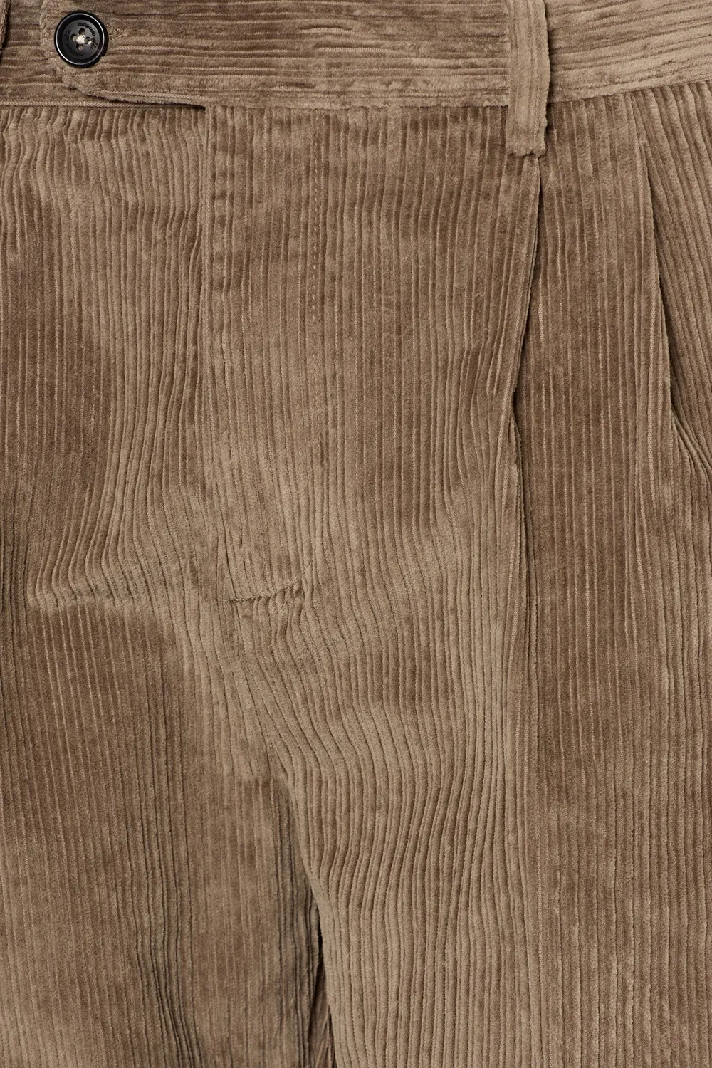 Massimo Alba Strallo2 pantaloni taupe velluto cotone