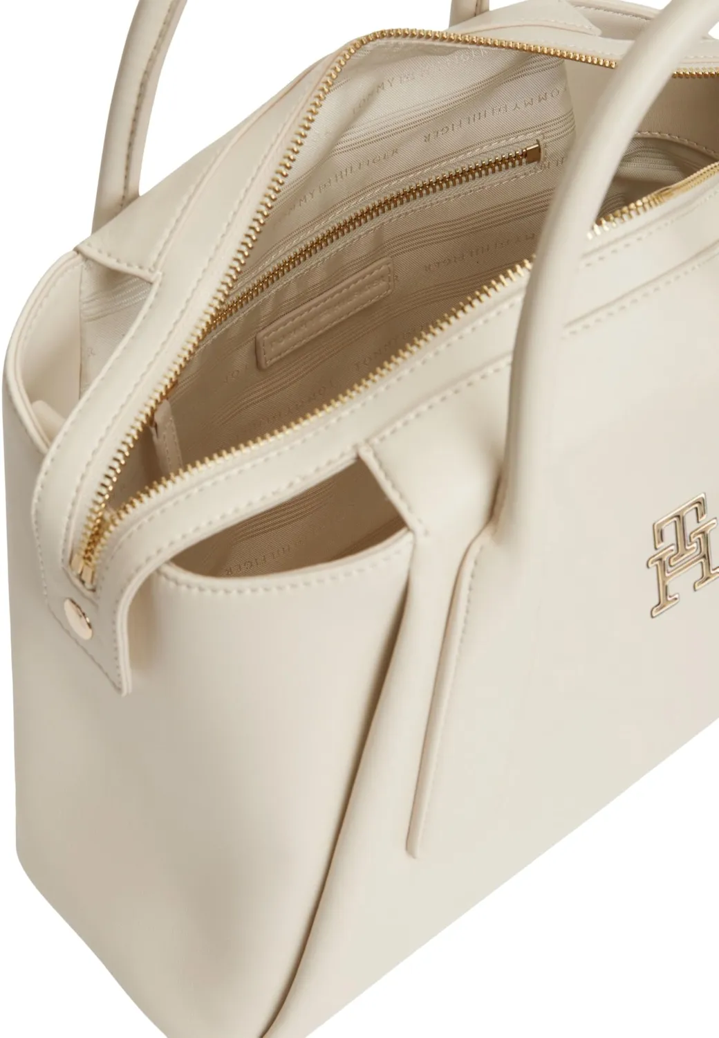 TH Essential AW0AW18532 cartella beige crema