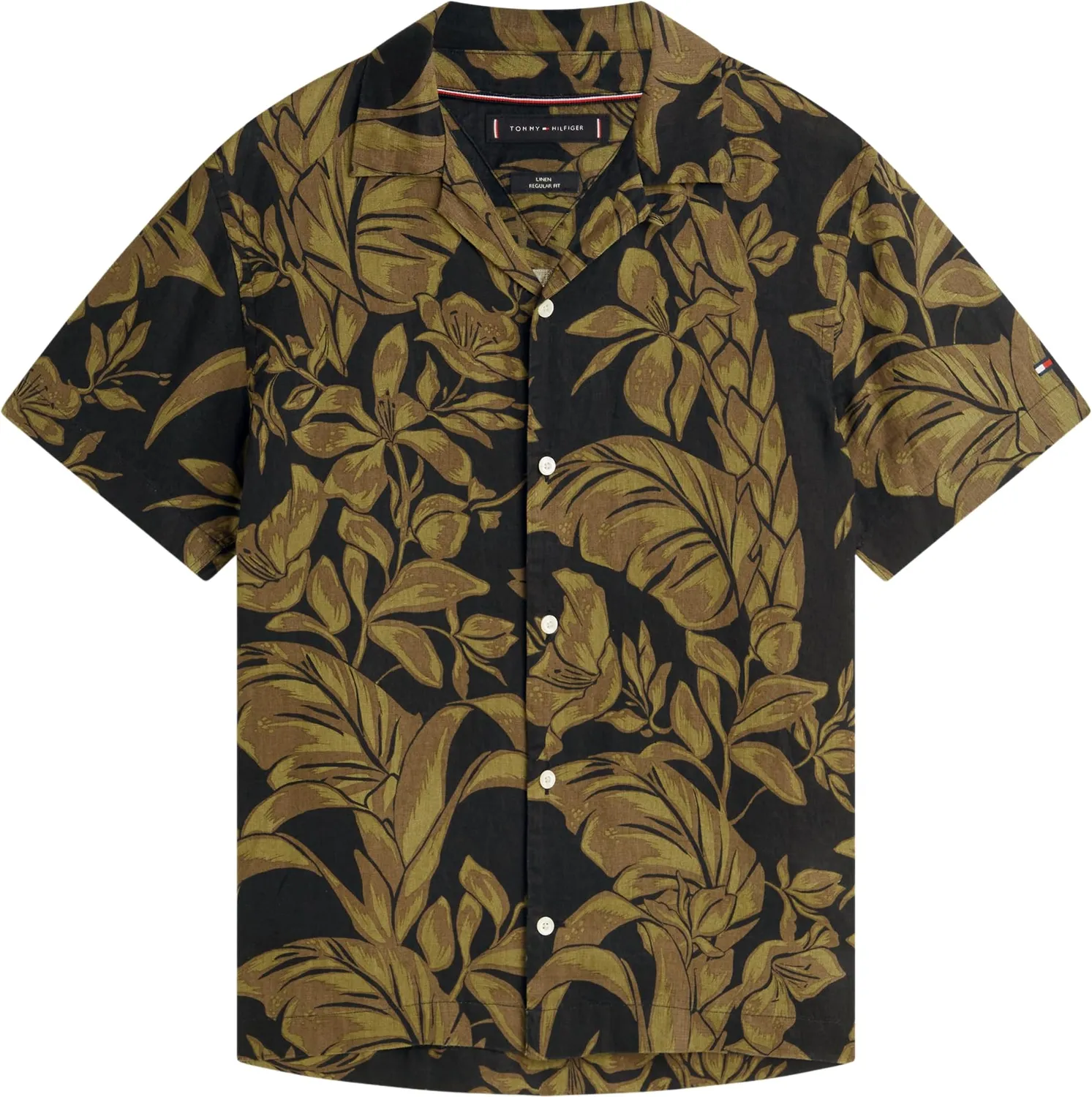 Tommy Hilfiger Linen Floral MW0MW42403 camicia lino L